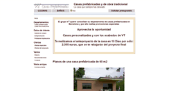 Desktop Screenshot of casasprefabricadasvt.com